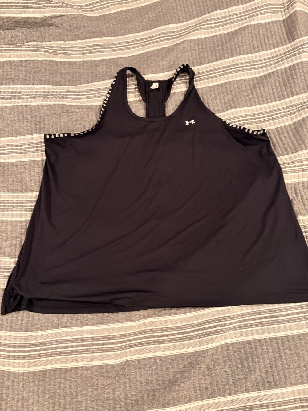 NWOT Under Armour Women’s Plus size 3x Black Racerback Performance Tank